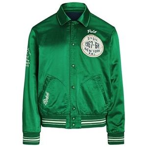 Reversible Varsity-Inspired Jacket Size Small